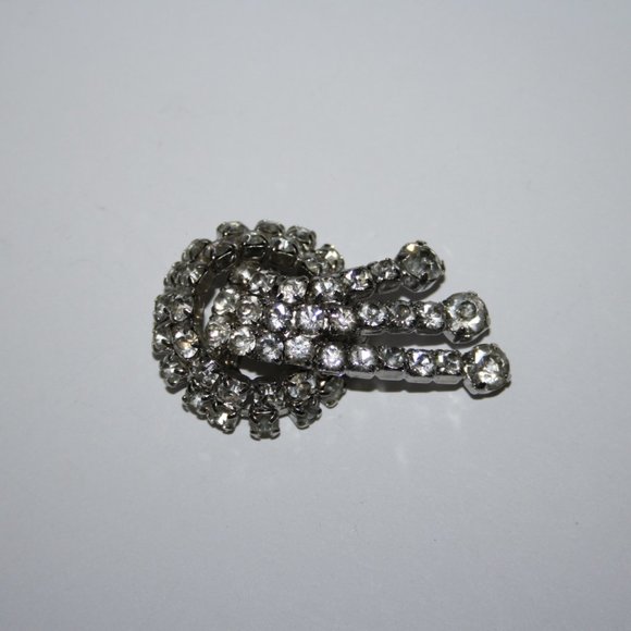 Vintage rhinestone brooch - Picture 2 of 5